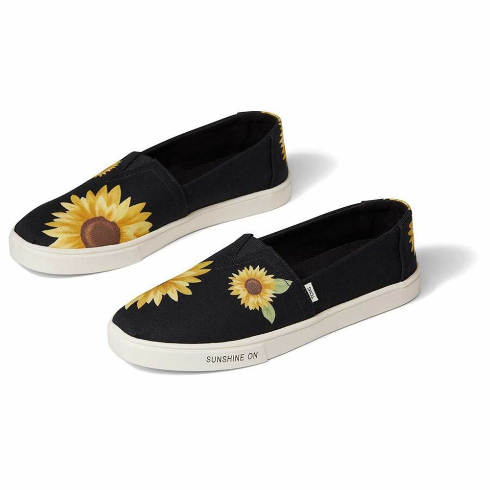 Toms Alpargata Cupsole Makosen Ayakkabı Kadın Siyah | PUL832157