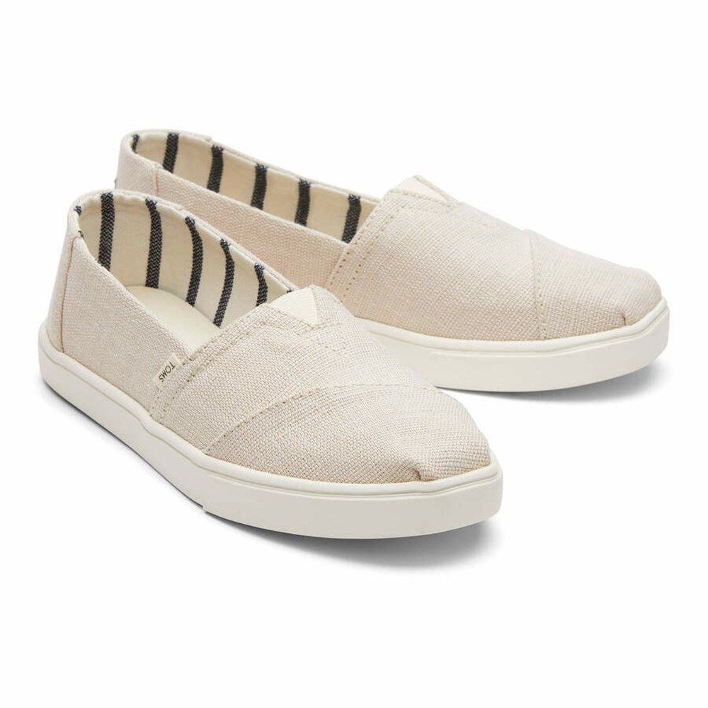 Toms Alpargata Cupsole Makosen Ayakkabı Kadın Bej Rengi | REZ296358