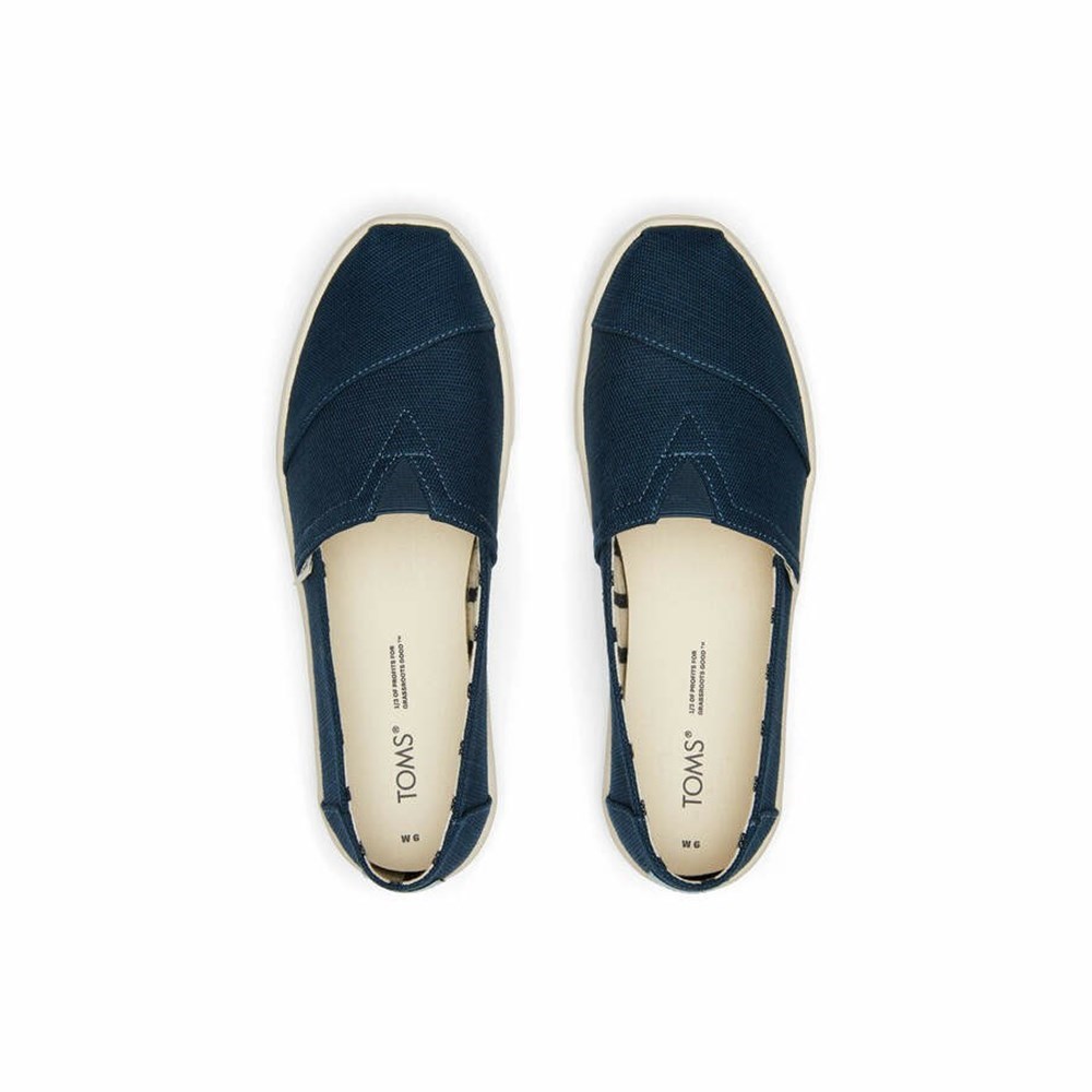 Toms Alpargata Cupsole Makosen Ayakkabı Kadın Mavi | XUY413526