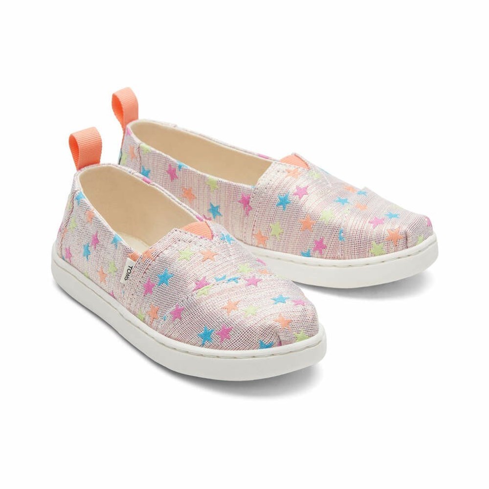 Toms Alpargata Glimmer Stars Makosen Ayakkabı Çocuk Renkli | HFV723946