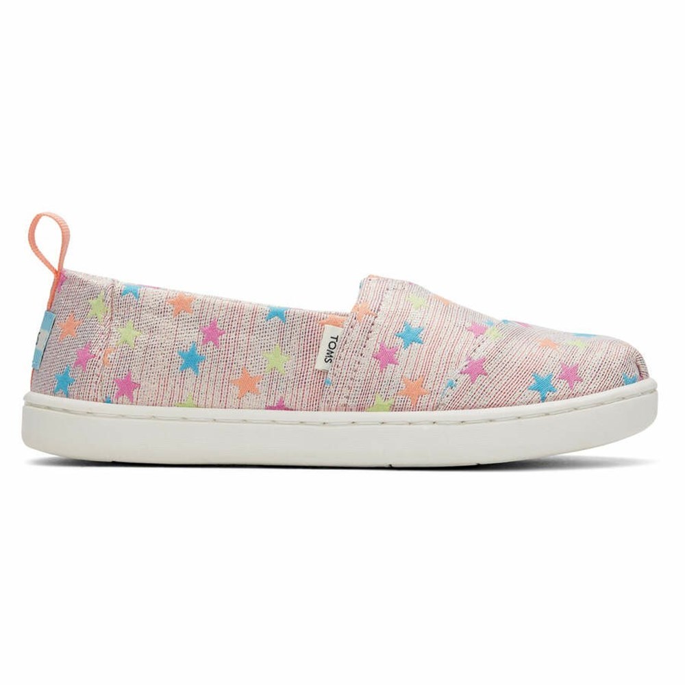 Toms Alpargata Glimmer Stars Makosen Ayakkabı Çocuk Renkli | HFV723946