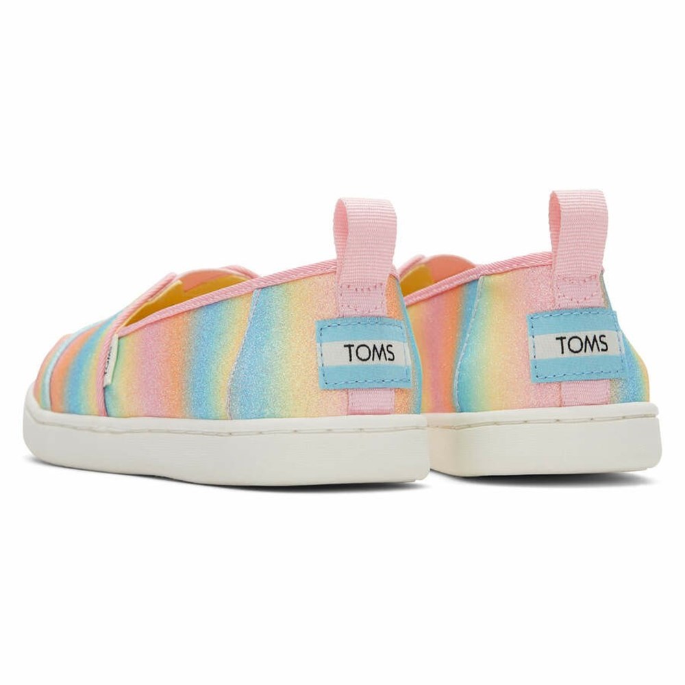 Toms Alpargata Glitter Makosen Ayakkabı Çocuk Pembe | KTZ069512