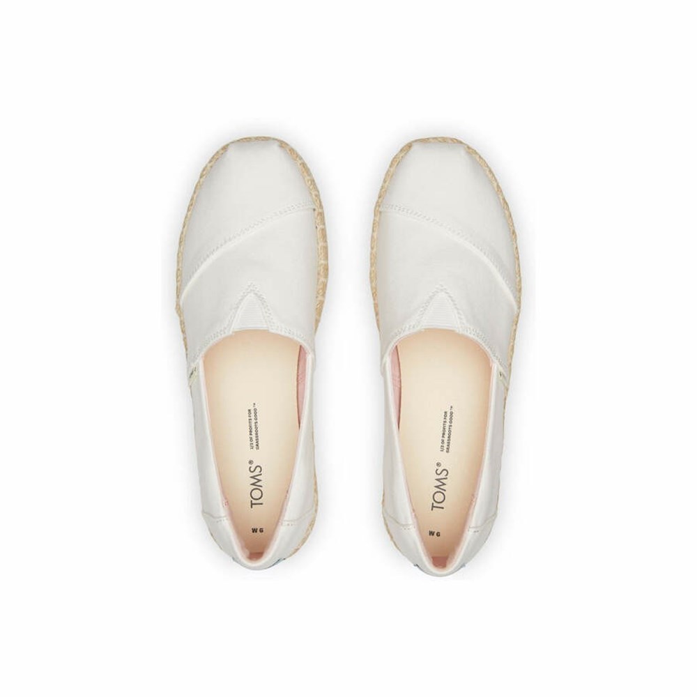 Toms Alpargata High Platform Ayakkabı Kadın Beyaz | STM274931