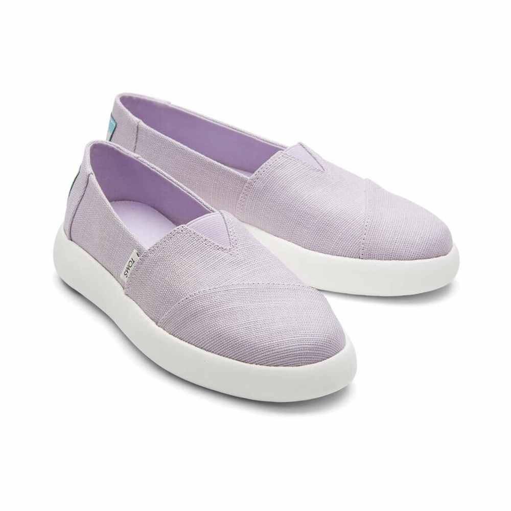 Toms Alpargata Mallow Makosen Ayakkabı Kadın Açık Mor | FBO603192