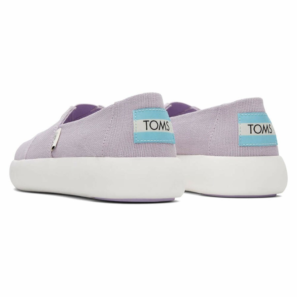 Toms Alpargata Mallow Makosen Ayakkabı Kadın Açık Mor | FBO603192