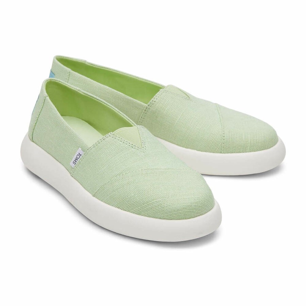 Toms Alpargata Mallow Makosen Ayakkabı Kadın Yeşil | RZF056928