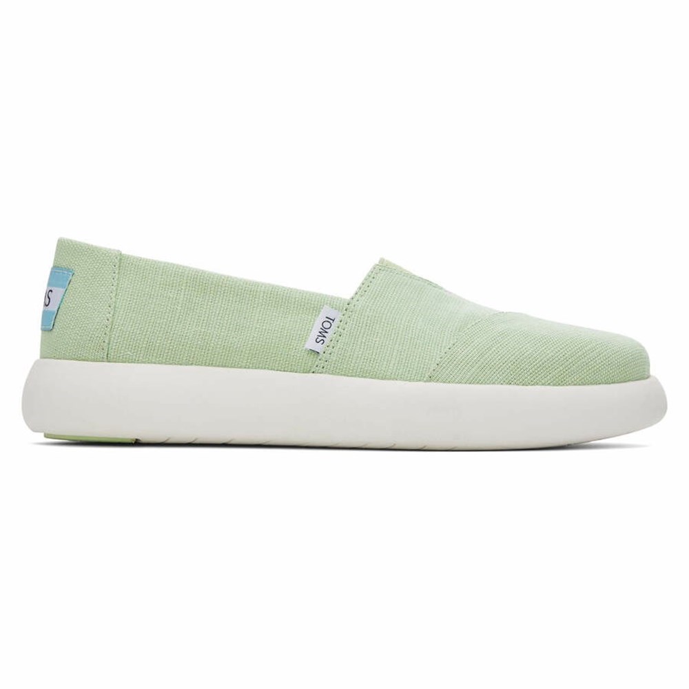 Toms Alpargata Mallow Makosen Ayakkabı Kadın Yeşil | RZF056928