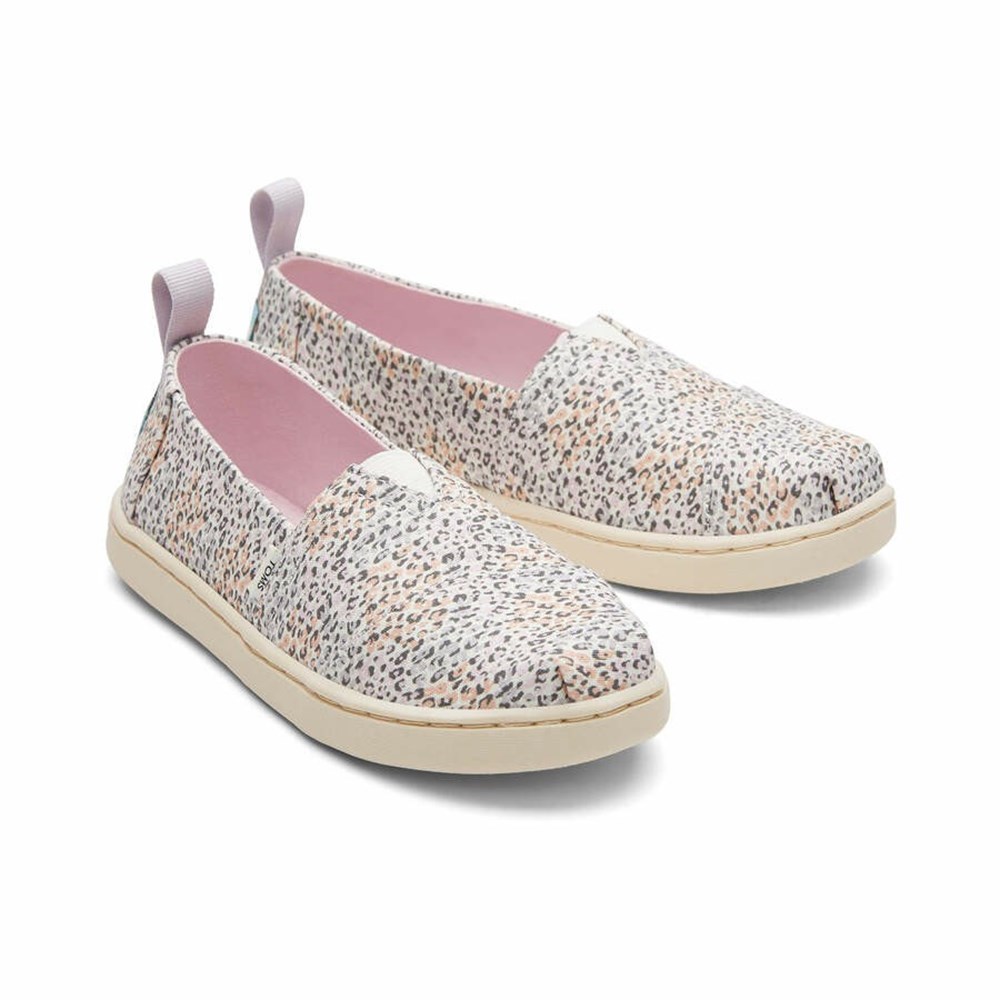 Toms Alpargata Mini Makosen Ayakkabı Çocuk Leopar | XAF827415