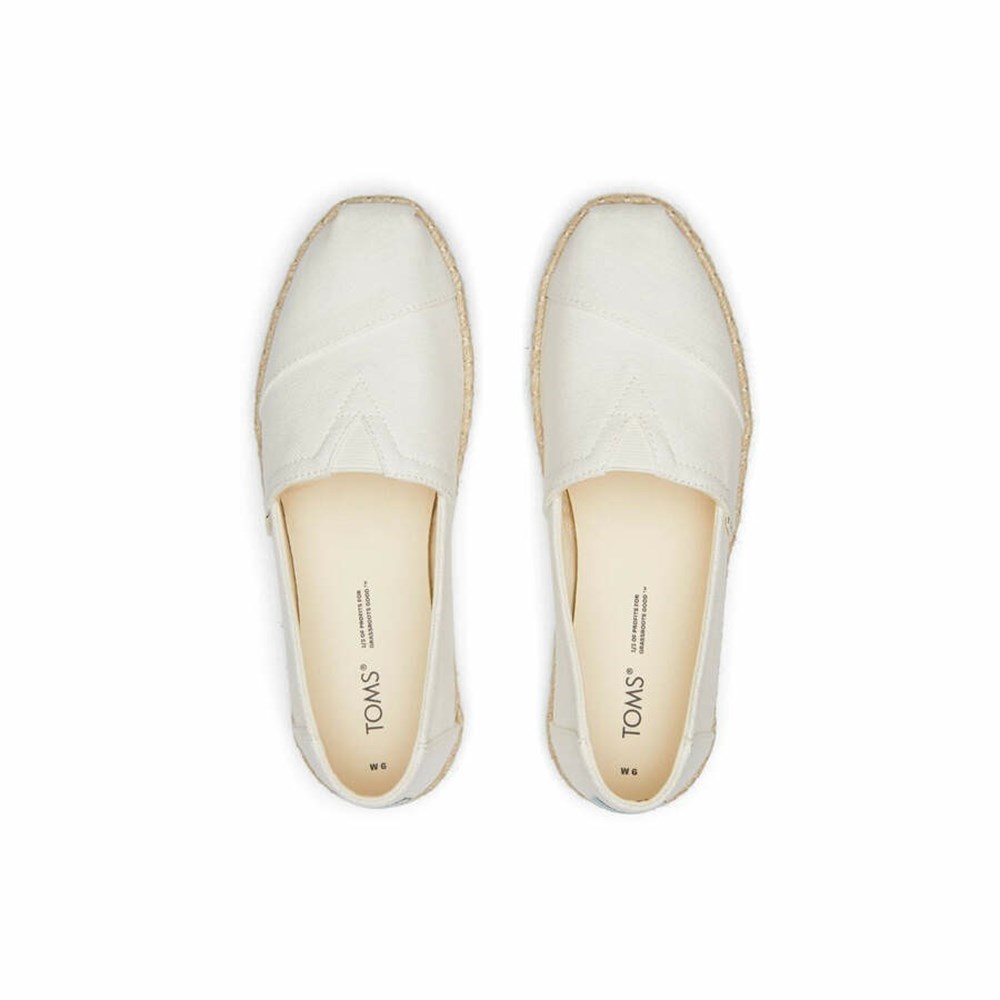 Toms Alpargata Rope Espadril Kadın Beyaz | TCQ258063