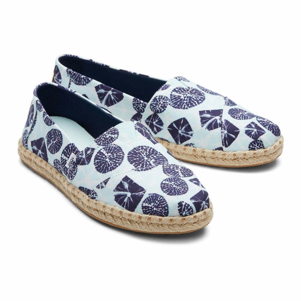 Toms Alpargata Rope Espadril Kadın Mavi | JVY638091