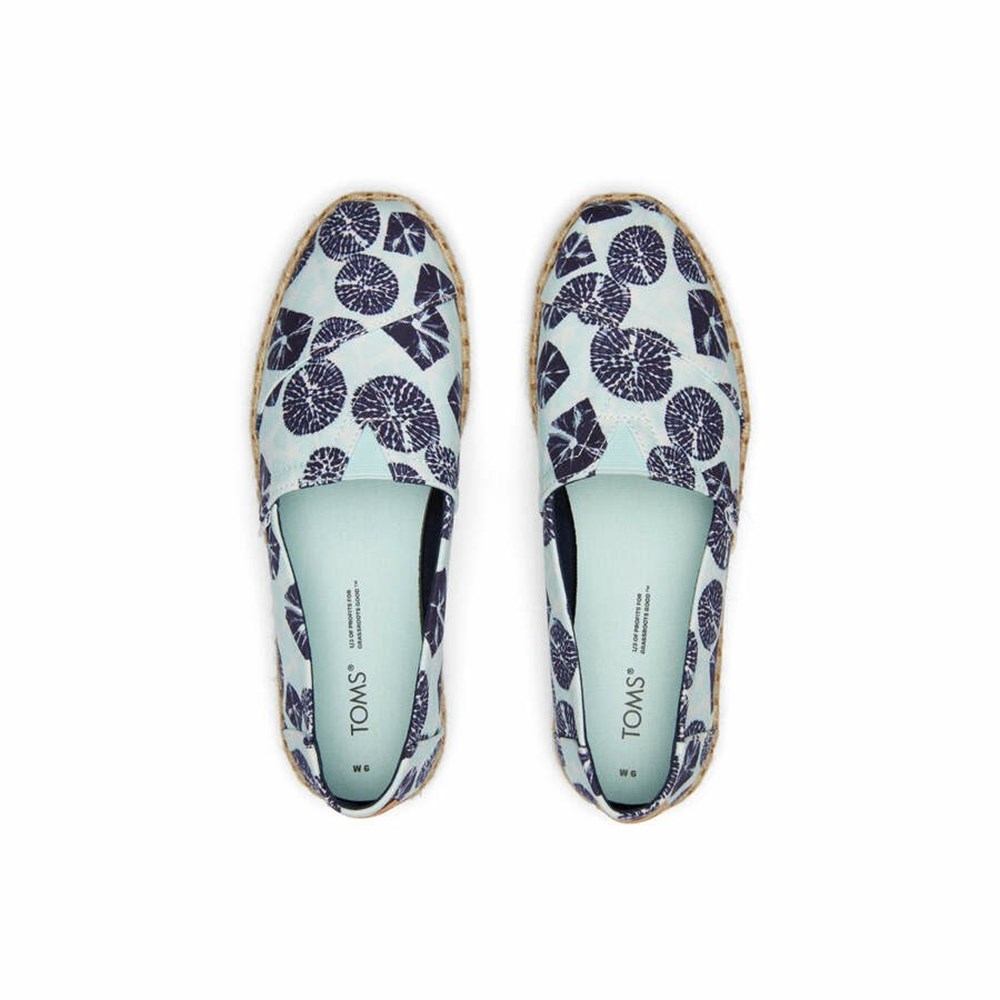 Toms Alpargata Rope Espadril Kadın Mavi | JVY638091