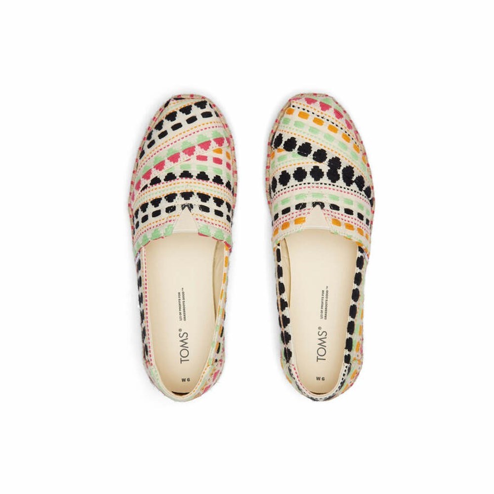Toms Alpargata Rope Espadril Kadın Renkli | CQR937154