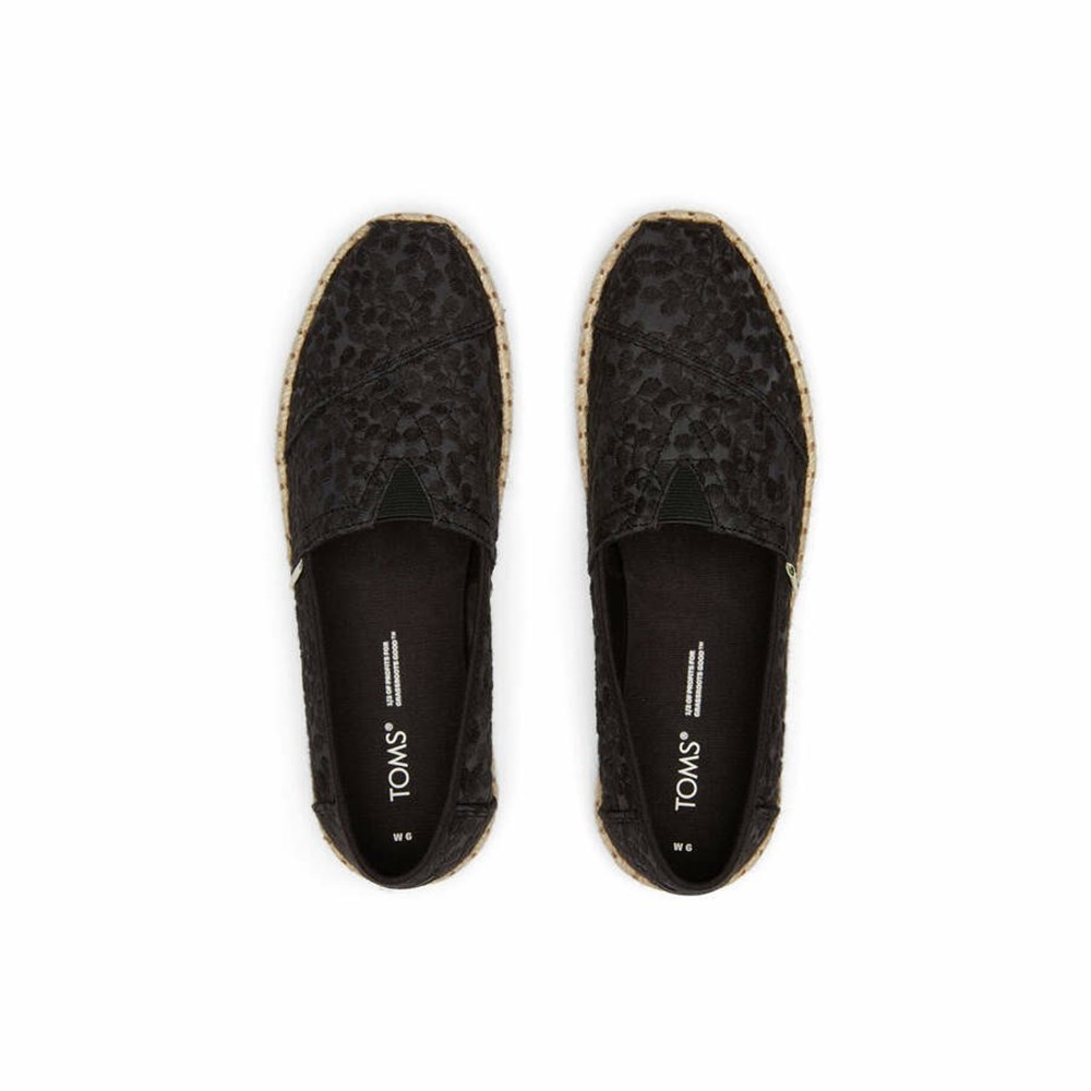 Toms Alpargata Rope Espadril Kadın Siyah | LKB896513
