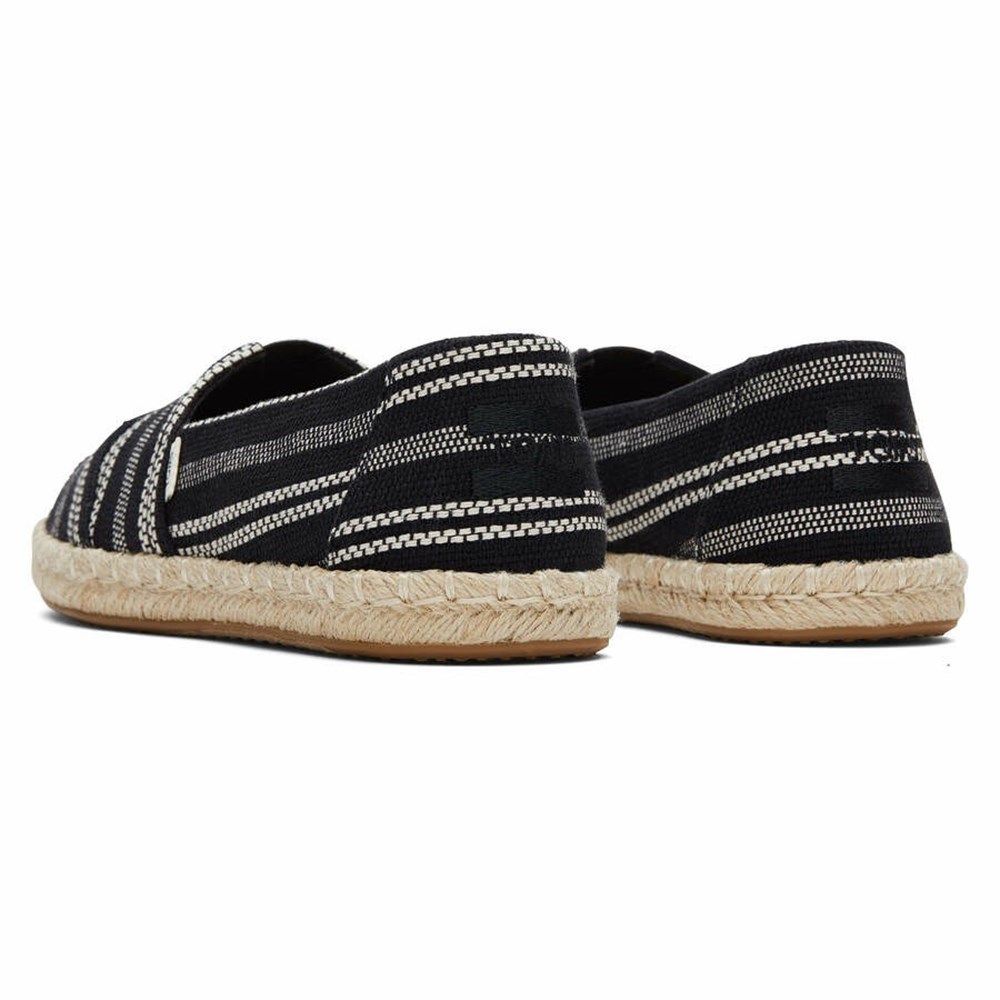 Toms Alpargata Rope Espadril Kadın Siyah | MCZ973801