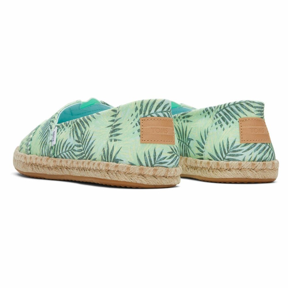 Toms Alpargata Rope Espadril Kadın Yeşil | TUX763842