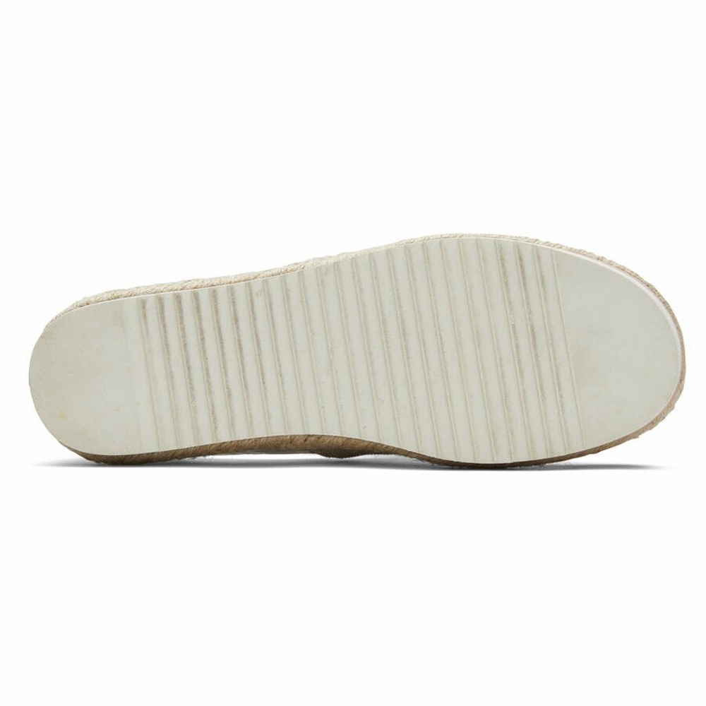 Toms Alpargata Rope Platform Ayakkabı Kadın Bej Rengi | ENC401693