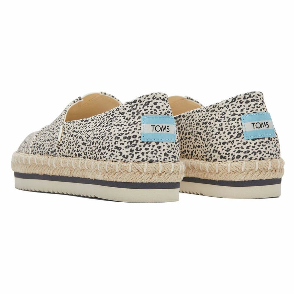 Toms Alpargata Rope Platform Ayakkabı Kadın Bej Rengi | IGU471850