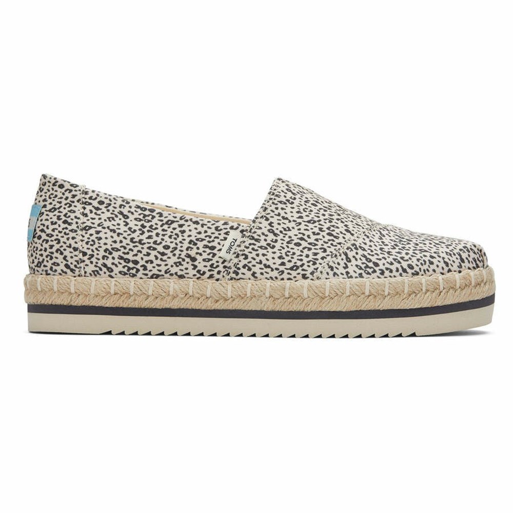 Toms Alpargata Rope Platform Ayakkabı Kadın Bej Rengi | IGU471850
