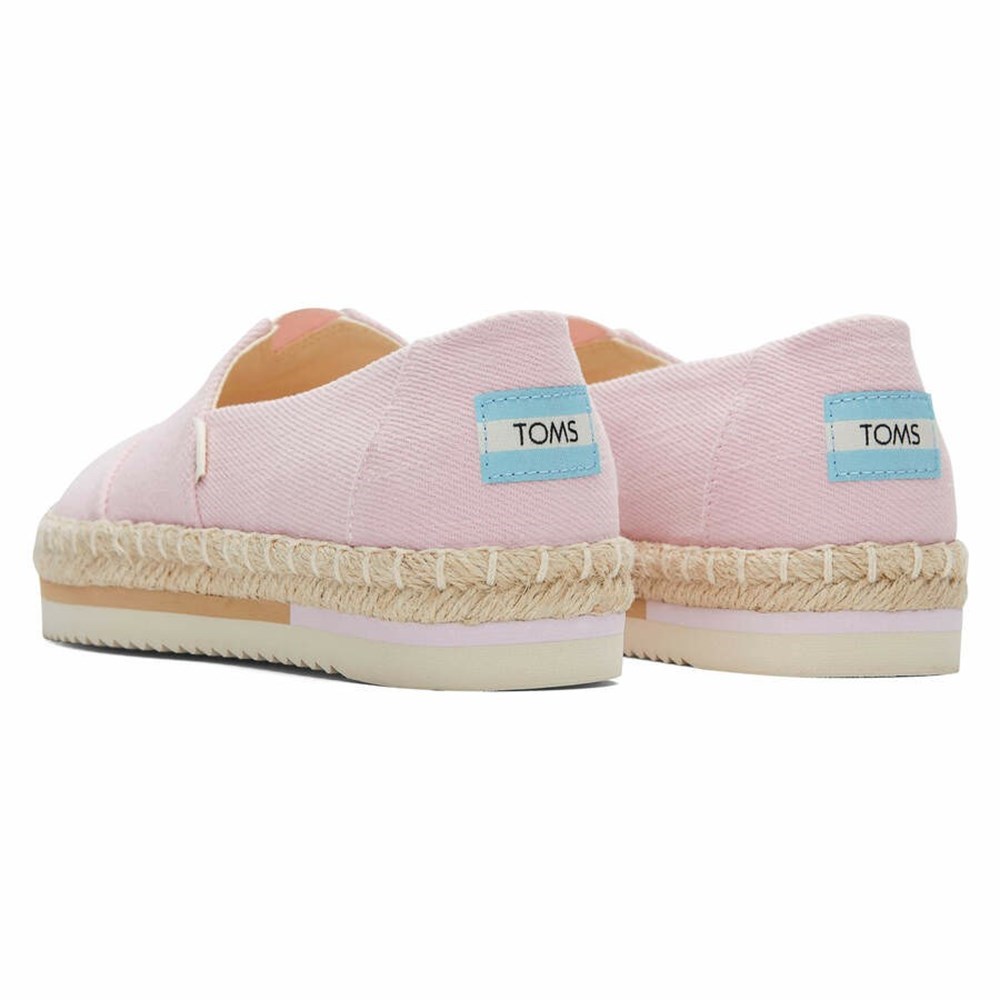 Toms Alpargata Rope Platform Ayakkabı Kadın Pembe | MCP917024