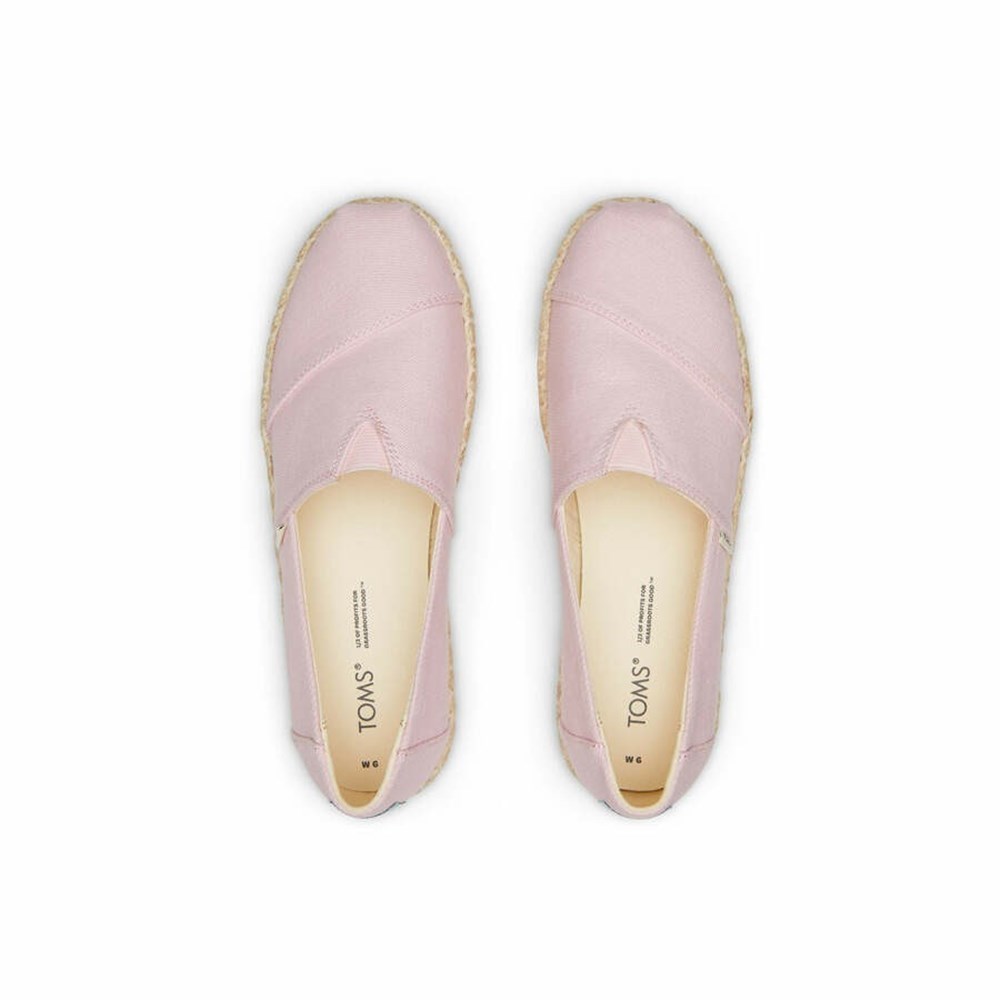 Toms Alpargata Rope Platform Ayakkabı Kadın Pembe | MCP917024