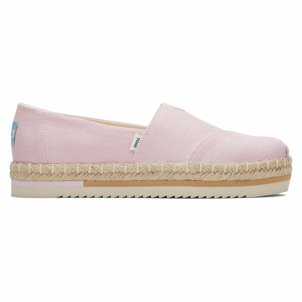 Toms Alpargata Rope Platform Ayakkabı Kadın Pembe | MCP917024
