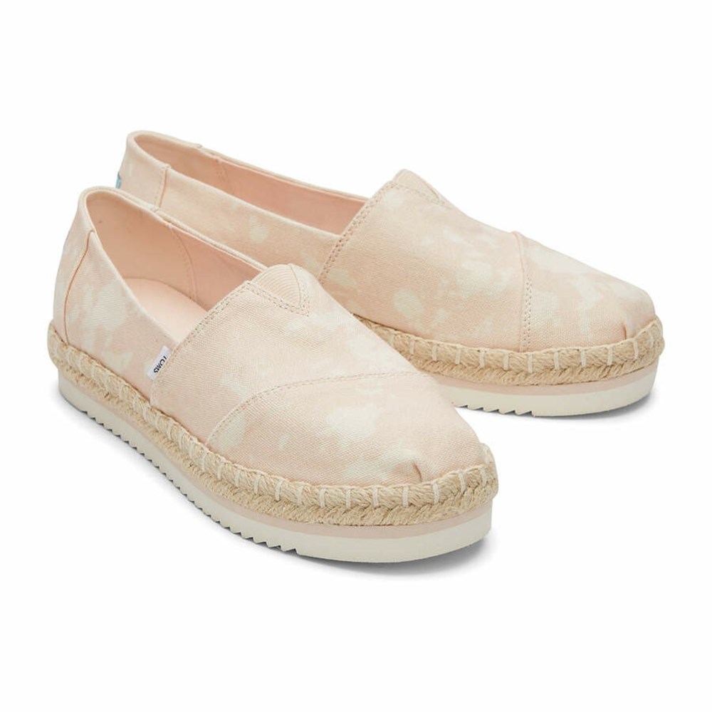 Toms Alpargata Rope Platform Ayakkabı Kadın Pembe | MFR608725