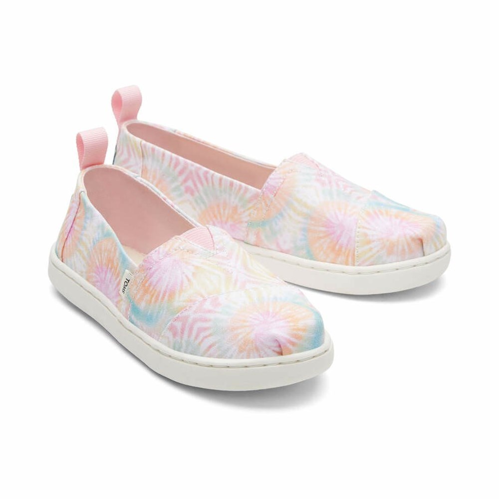 Toms Alpargata Tie Dye Makosen Ayakkabı Çocuk Pembe | RSM694817