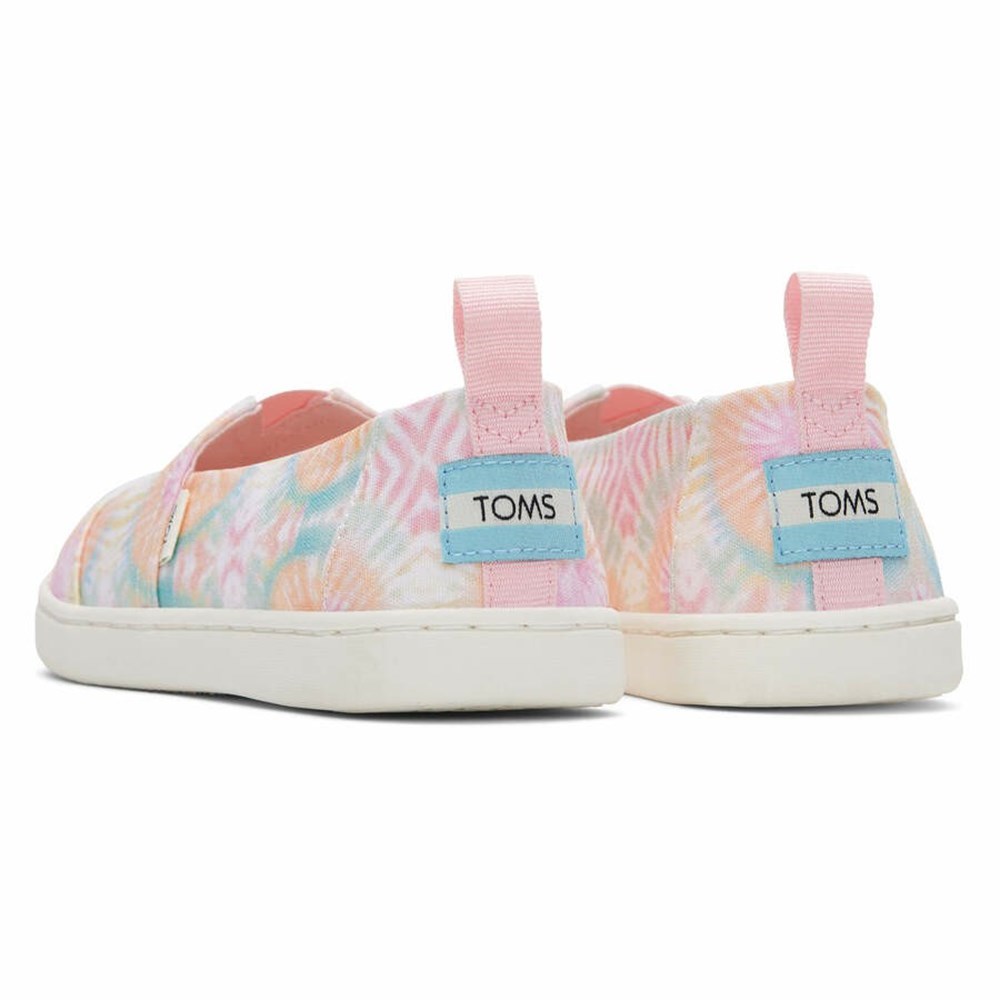 Toms Alpargata Tie Dye Makosen Ayakkabı Çocuk Pembe | RSM694817