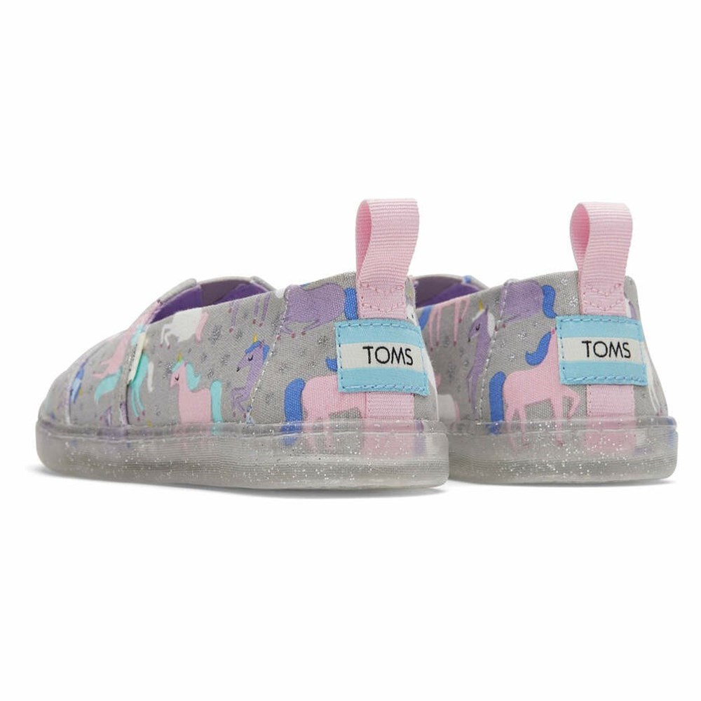 Toms Alpargata Unicorns Makosen Ayakkabı Çocuk Açık Gri | TIU452839