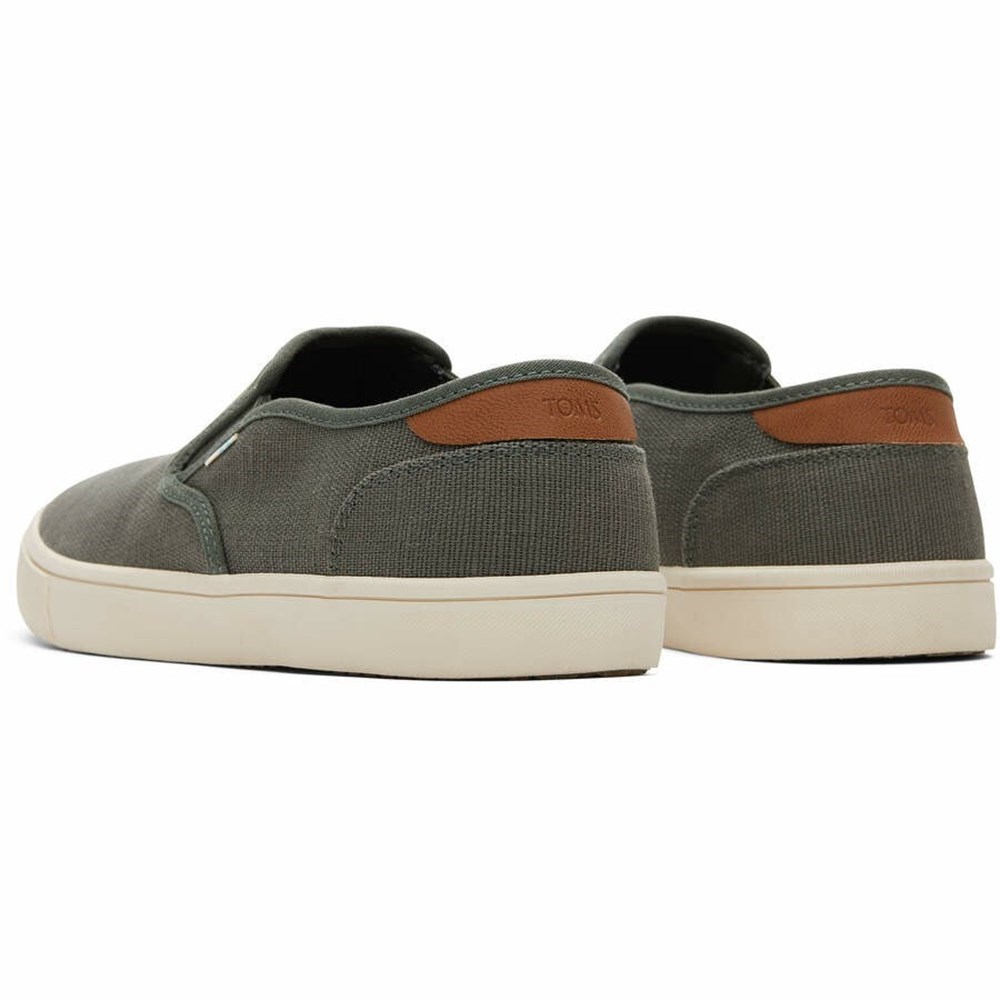 Toms Baja Makosen Ayakkabı Erkek Zeytin Yeşili | RGQ376289