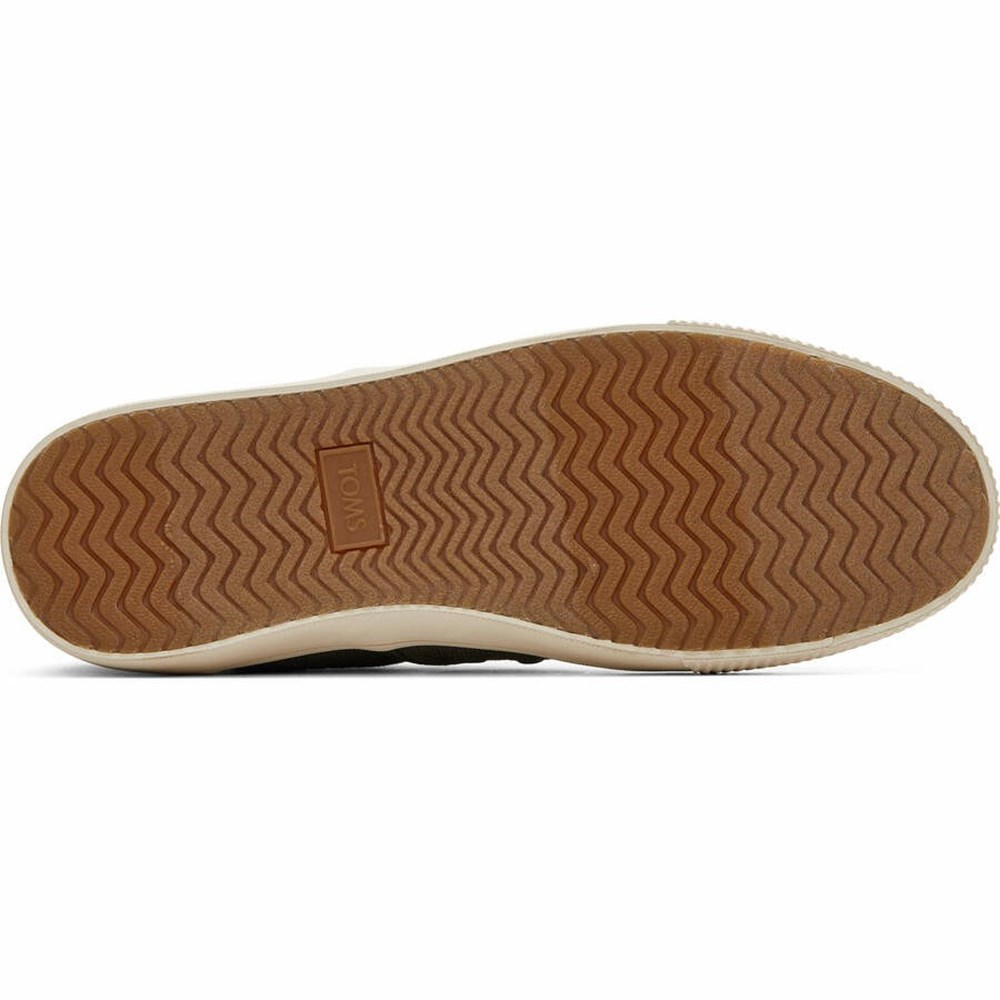 Toms Baja Makosen Ayakkabı Erkek Zeytin Yeşili | RGQ376289