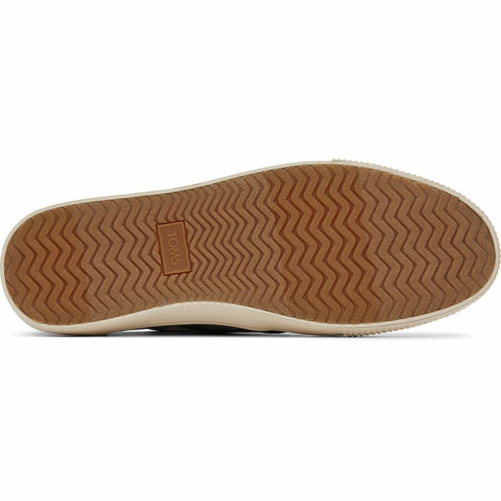 Toms Carlo Spor Ayakkabı Erkek Zeytin Yeşili | BCJ914372