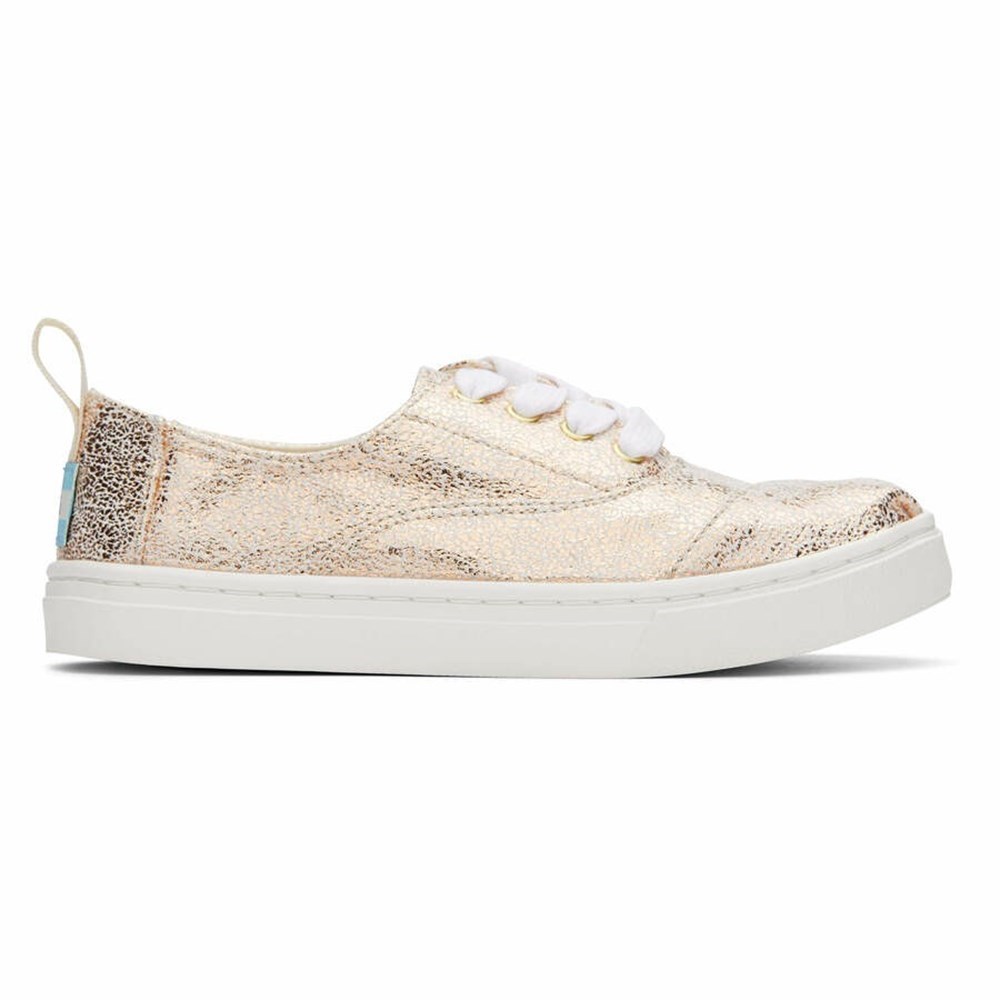 Toms Cordones Spor Ayakkabı Çocuk Altın | ZWN231495