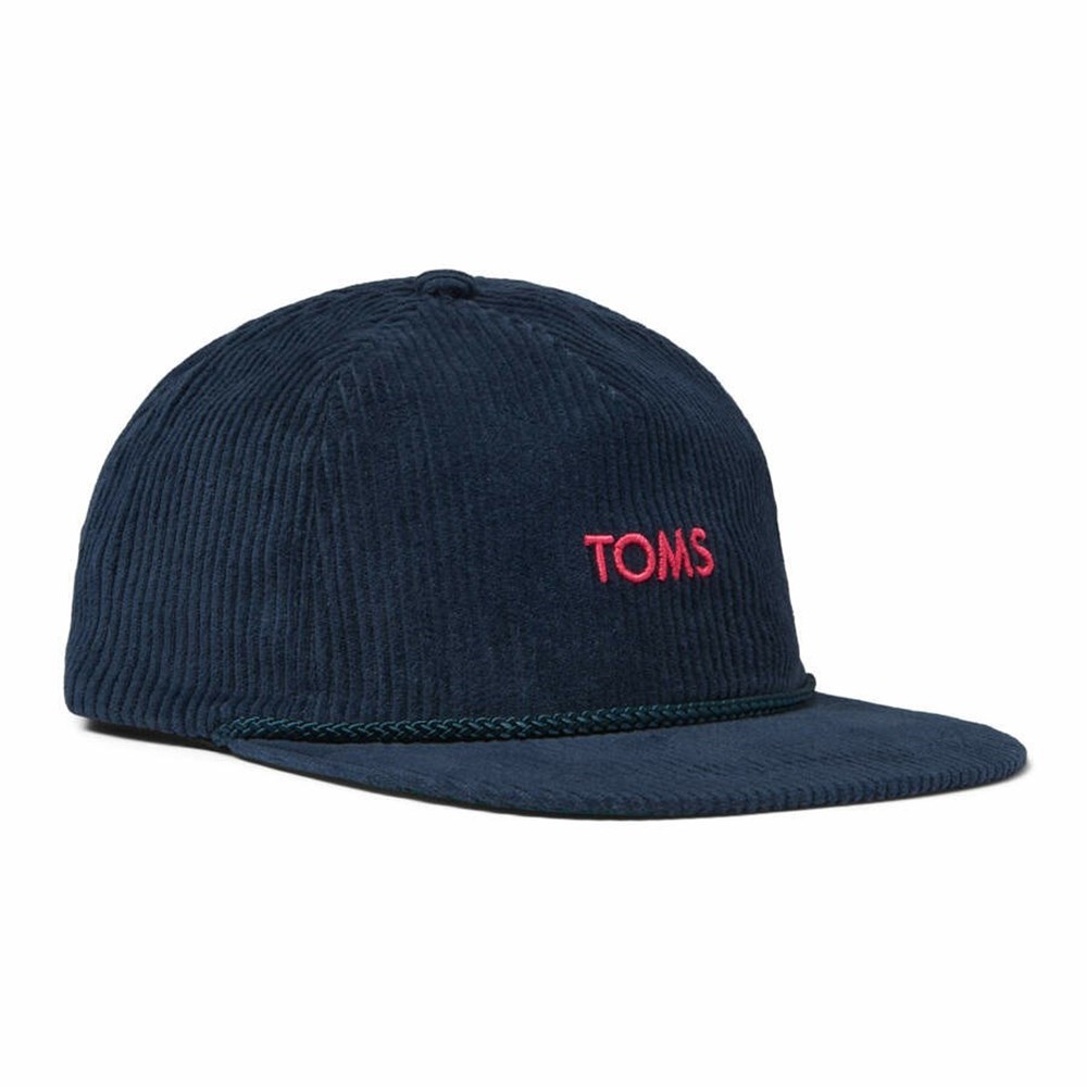 Toms Corduroy Şapkalar Kadın Lacivert | OYH381267