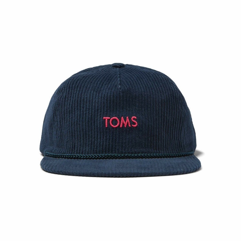 Toms Corduroy Şapkalar Kadın Lacivert | OYH381267