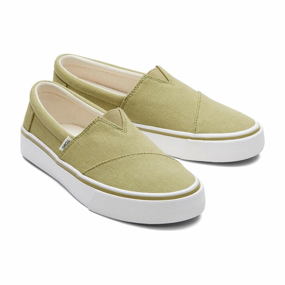 Toms Fenix Makosen Ayakkabı Kadın Yeşil | OAT279650