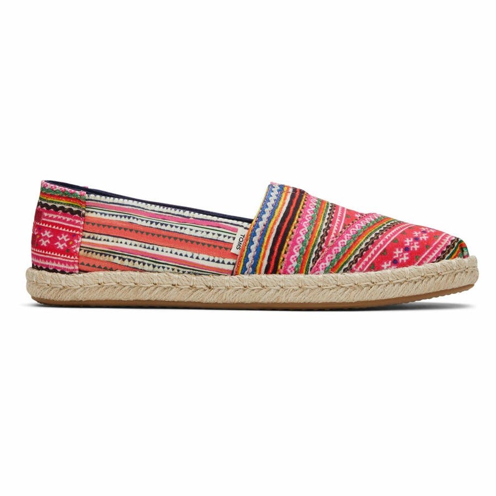 Toms Hmong Tapestry Rope Espadril Kadın Renkli | NVZ507961