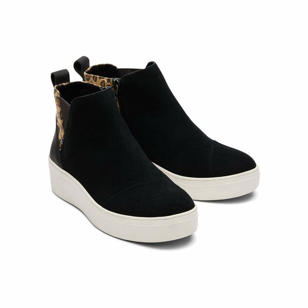 Toms Jamie Spor Ayakkabı Kadın Siyah | NDH701483