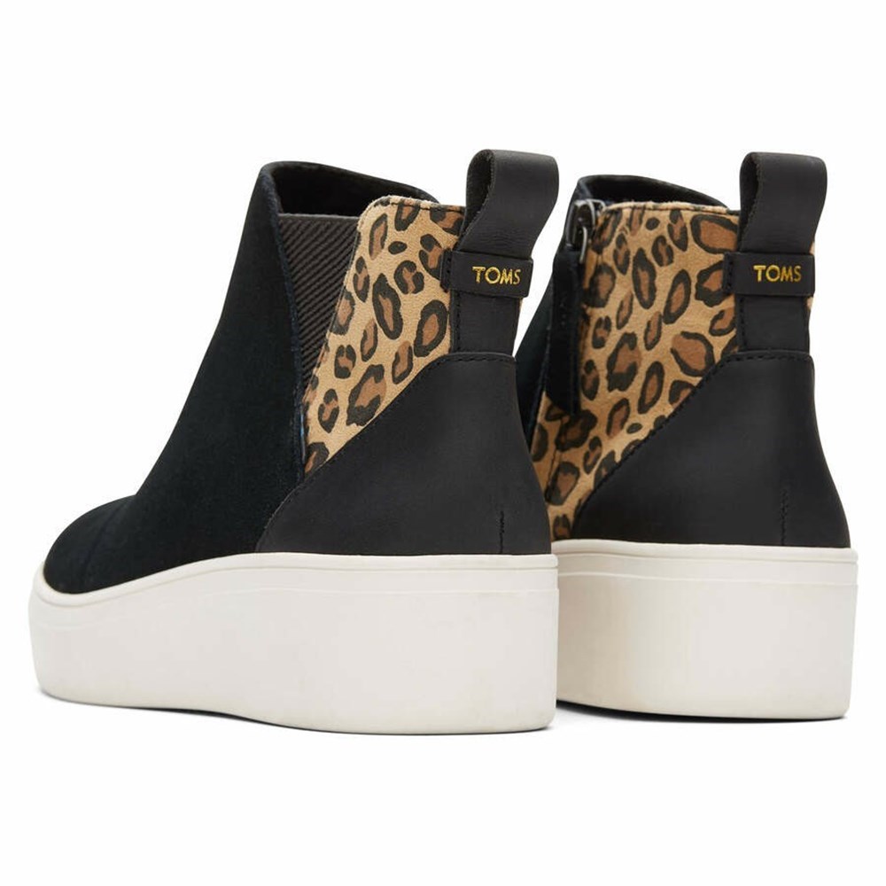 Toms Jamie Spor Ayakkabı Kadın Siyah | NDH701483