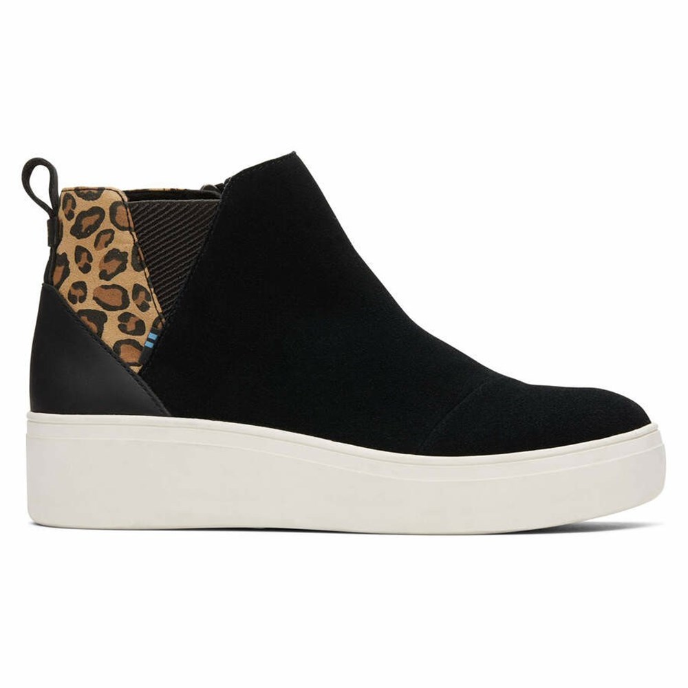 Toms Jamie Spor Ayakkabı Kadın Siyah | NDH701483