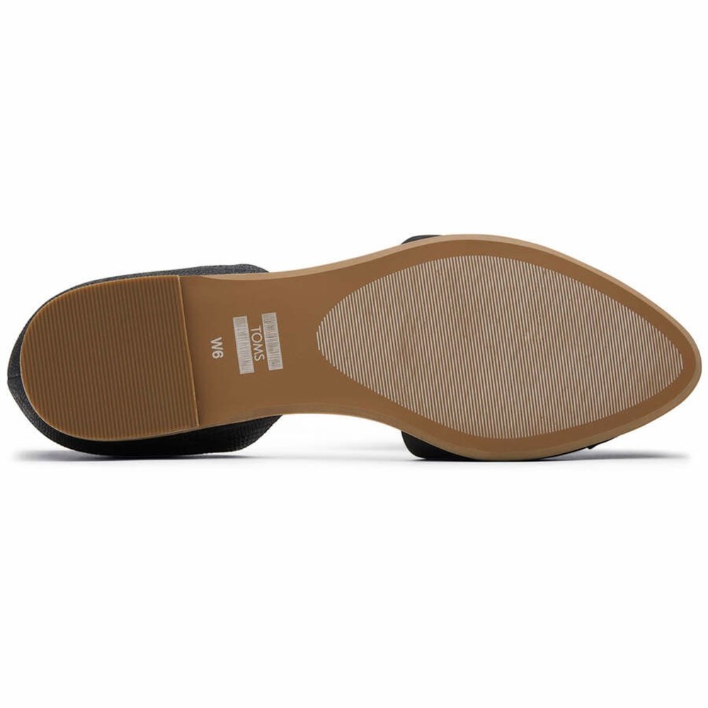 Toms Jutti D'Orsay Düz Ayakkabı Kadın Siyah | GPD049631