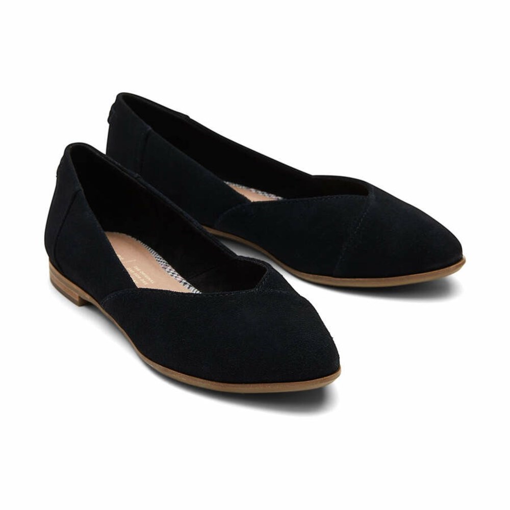 Toms Jutti Neat Düz Ayakkabı Kadın Siyah | EVZ728063
