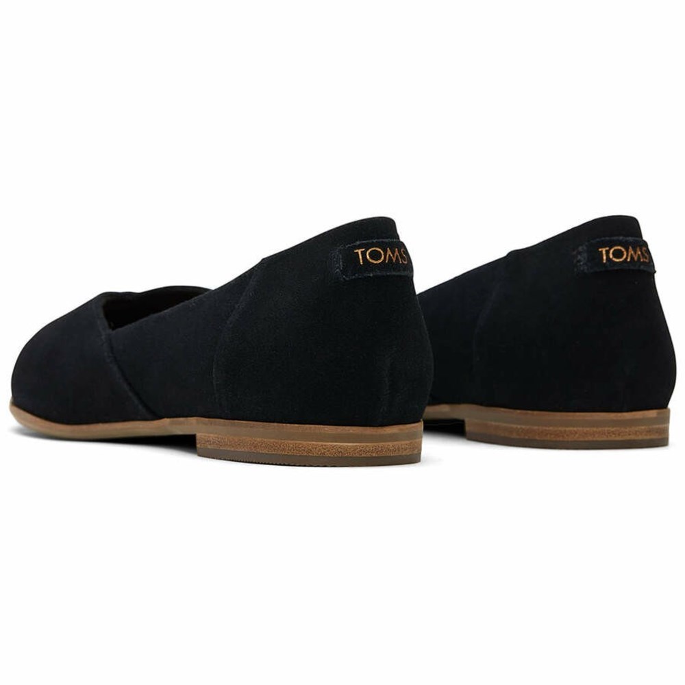 Toms Jutti Neat Düz Ayakkabı Kadın Siyah | EVZ728063