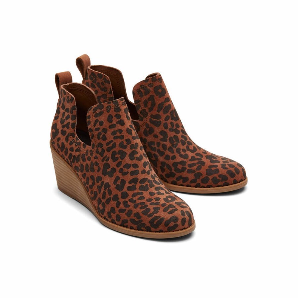 Toms Kallie Bot Kadın Leopar | GKZ679820