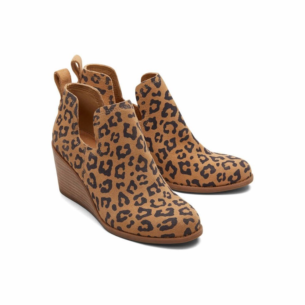 Toms Kallie Bot Kadın Leopar | RUN028573