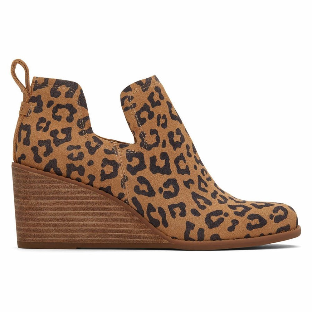 Toms Kallie Bot Kadın Leopar | RUN028573