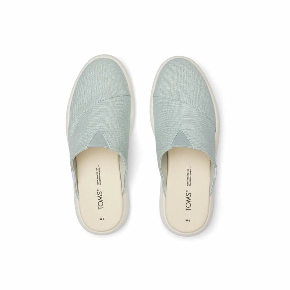 Toms Mallow Mule Makosen Ayakkabı Kadın Mavi | ZHY652381