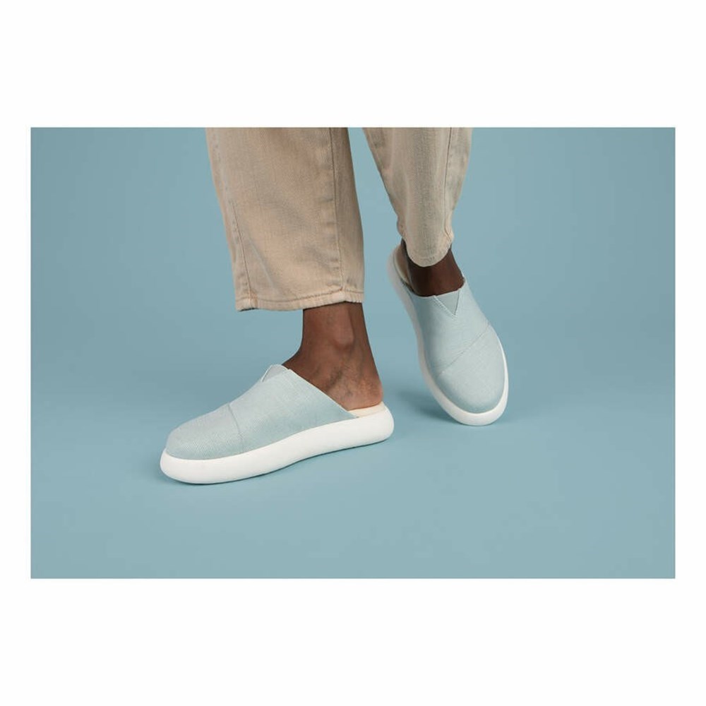 Toms Mallow Mule Makosen Ayakkabı Kadın Mavi | ZHY652381