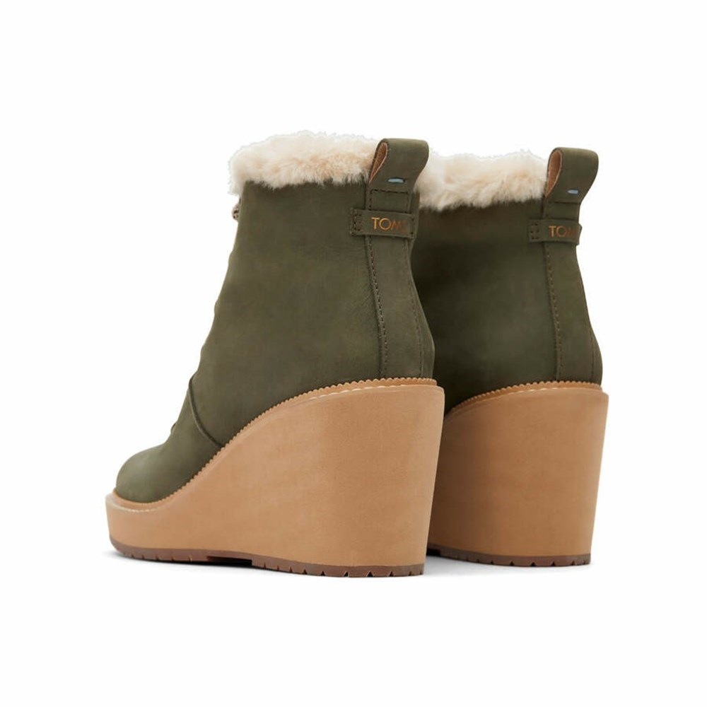 Toms Melrose Bot Kadın Zeytin Yeşili | NAT715306