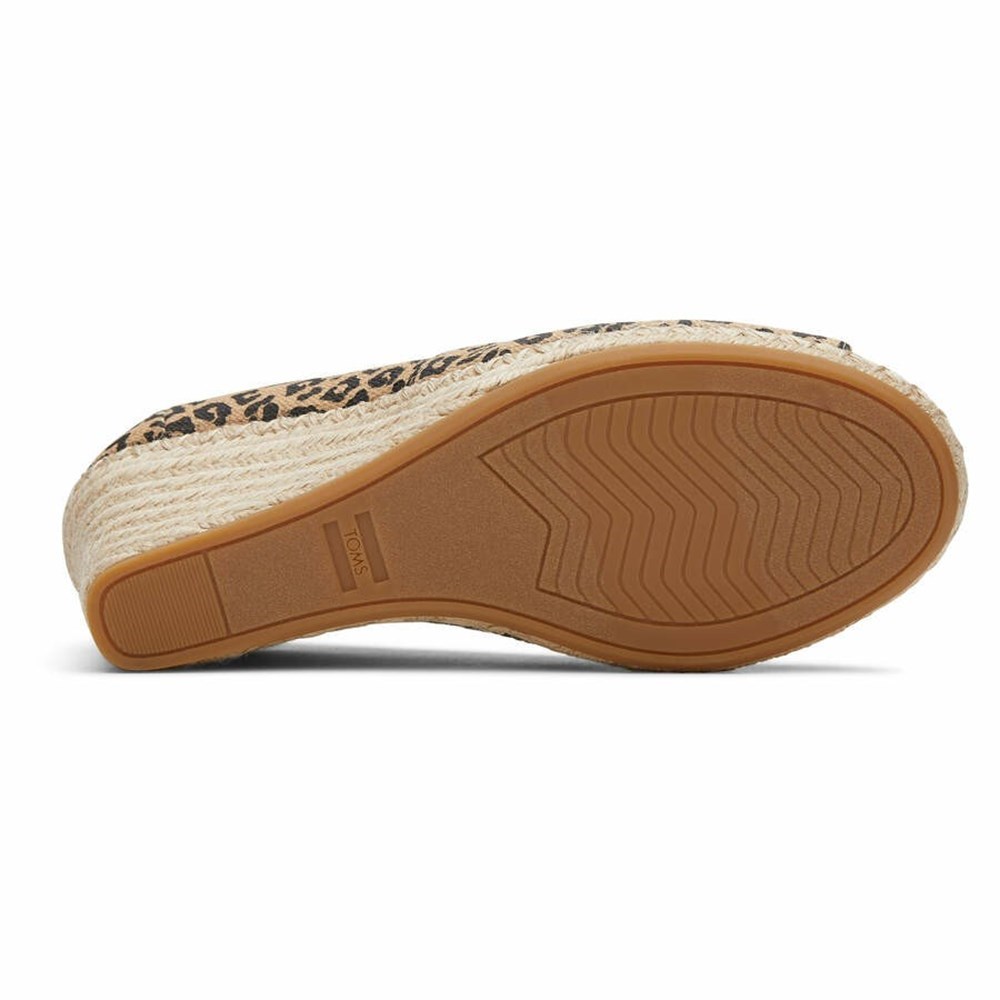 Toms Michelle Dolgu Topuklu Kadın Leopar | ALK132974